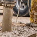 A workman undertaking non-destructive digging